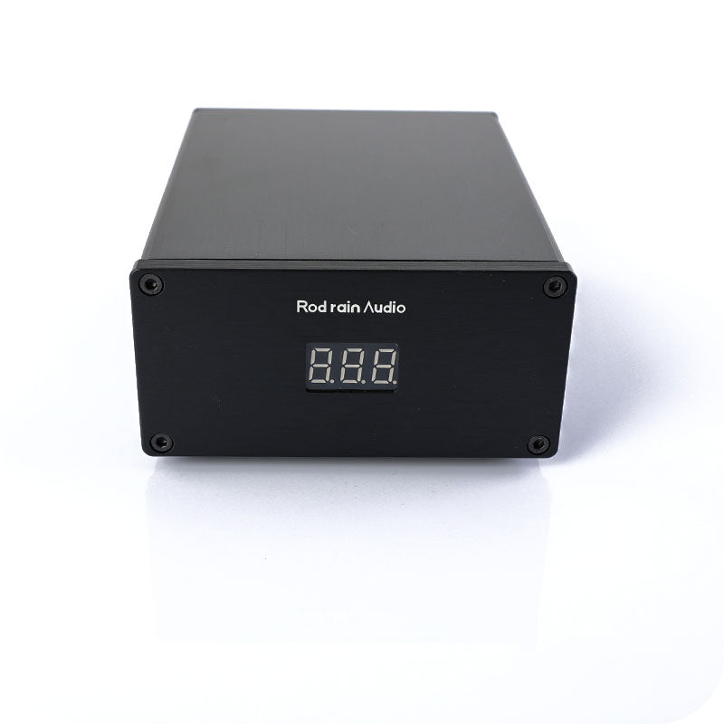 Rod Rain Audio Black Panel 25W Ultra-low Ripple DC Linear Regulated Power Supply 5V Output High Speed Op Amp MOS Tube (YHDC Transformer)