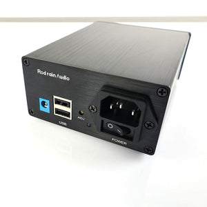 Black Panel 25W Ultra-low Ripple DC Linear Regulated Power Supply 5V Output High Speed Op Amp MOS Tube (YHDC Transformer)