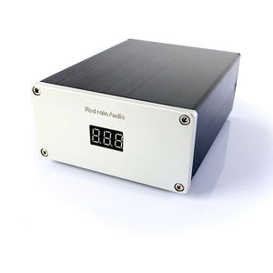 Silvery Panel 25W Ultra-low Ripple DC Linear Regulated Power Supply 5V Output High Speed Op Amp MOS Tube (YHDC Transformer)
