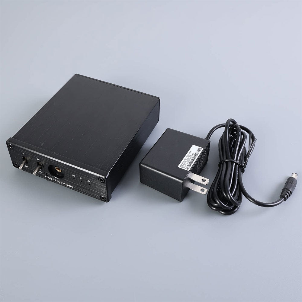 Rod Rain Audio Dual PCM1794A Audio Decoder 24Bit 192kHz High Dynamic Range Fiber Optic Coaxial DAC with 12V Power Adapter (Black)