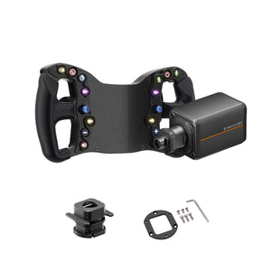 Original 25Nm Wheel Base for Simucube 3 Pro + Sport-SC Wheel for McLaren + Link QR + Adapter Ring