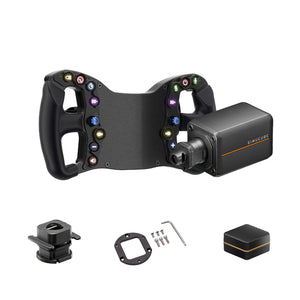 Original 25Nm Wheel Base for Simucube 3 Pro + Sport-SC Wheel for McLaren + Link QR + Adapter Ring + Link Hub