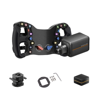 Original 25Nm Wheel Base for Simucube 3 Pro + Pro-SC Wheel for McLaren + Link QR + Adapter Ring + Link Hub