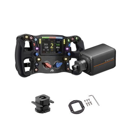 Original 25Nm Wheel Base for Simucube 3 Pro + Ultimate-USB Wheel for McLaren + Link QR + Adapter Ring