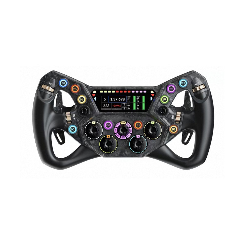 MOZA 300mm KS PRO High-Performance Sim Racing Wheel with Fully Customizable Buttons and RGB Lighting
