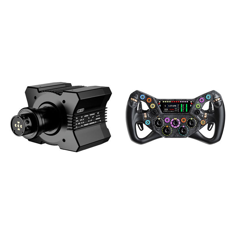 MOZA R9 V3 9Nm Direct Drive Wheel Base + 300mm KS PRO High-Performance Sim Racing Wheel (without Pedal)