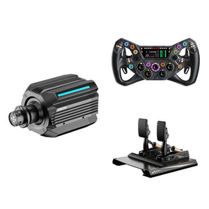 MOZA R25 Ultra 25Nm Direct Drive Wheel Base + 300mm KS PRO Sim Racing Wheel + CRP2 2-Pedal Set