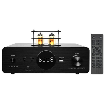 AV-2050 1200W Bluetooth5.3 HiFi Stereo Electronic Tube Amplifier USB Lossless Vacuum Tube Power Amplifier