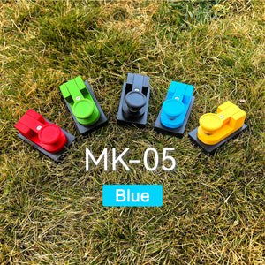 Blue MK-05 Portable Mini CW Key 3D-Printed Manual Morse Code Key for Amateur Radio Telegraph Training