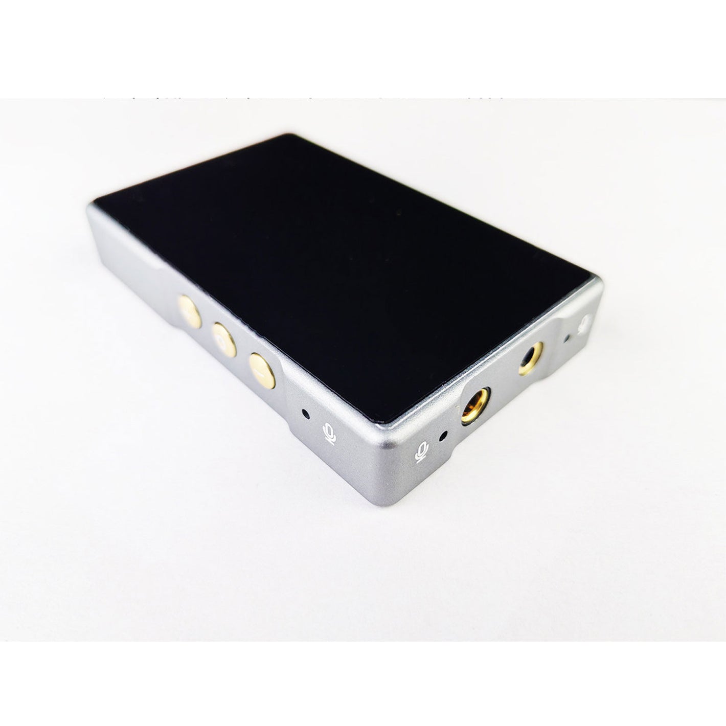 Grey BX2-9038 Portable Bluetooth5.4 Audio Player Dual ES9038 DAC + Dual ES9603 Balanced Output with 0.91-inch OLED