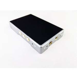 Grey BX2-9038 Portable Bluetooth5.4 Audio Player Dual ES9038 DAC + Dual ES9603 Balanced Output with 0.91-inch OLED