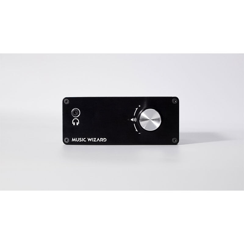 Music Wizard P50 Silver Bluetooth Amplifier Headphone Amp HIFI Stereo Power Amp with 3.5mm Input