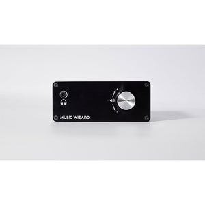 Music Wizard P50 Silver Bluetooth Amplifier Headphone Amp HIFI Stereo Power Amp with 3.5mm Input
