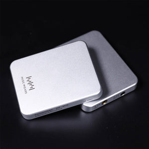 Music Wizard W8 Portable DAC Headphone Amplifier (Silver) with Balanced Output and Ultra-Low Noise