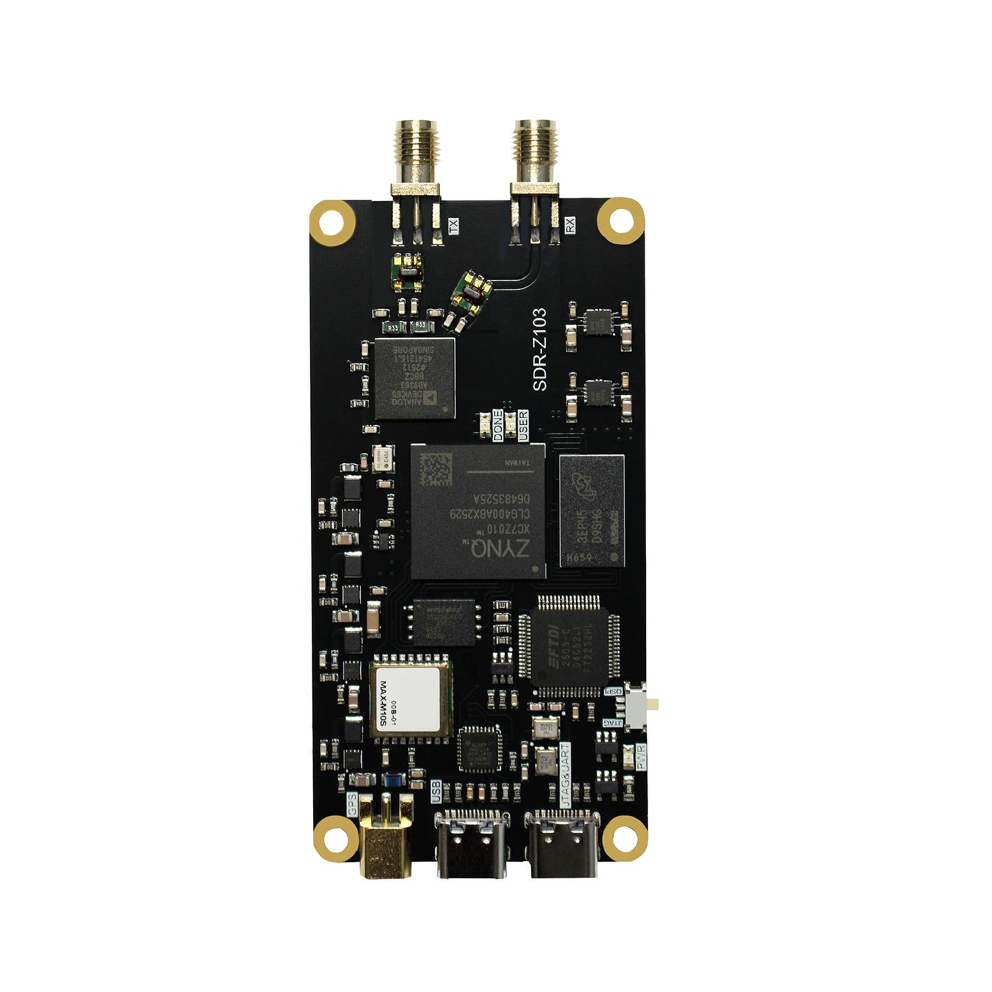 HamGeek SDR-Z103 AD9363+ZYNQ7010 Software Defined Radio 1R+1T Development Board QPSK BPSK FM AWGN GPS Compatible with PlutoSDR