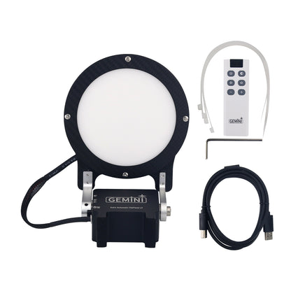 TeSeek Gemini 100mm Aperture Second Generation Astronomical Electric Flat Panel ASCOM Driving Carbon Fiber Electric Lens Cover