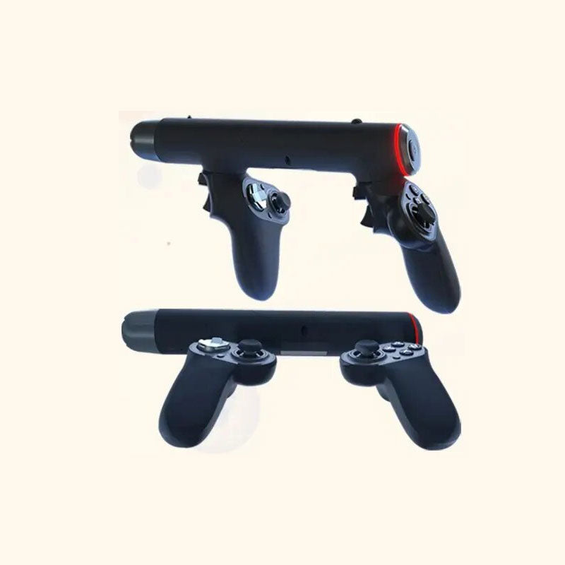 XGUN Light Gun Shooting Game Controller Somatosensory Gun Game Simulator Support for Switch/PC (2P Handle Kit)