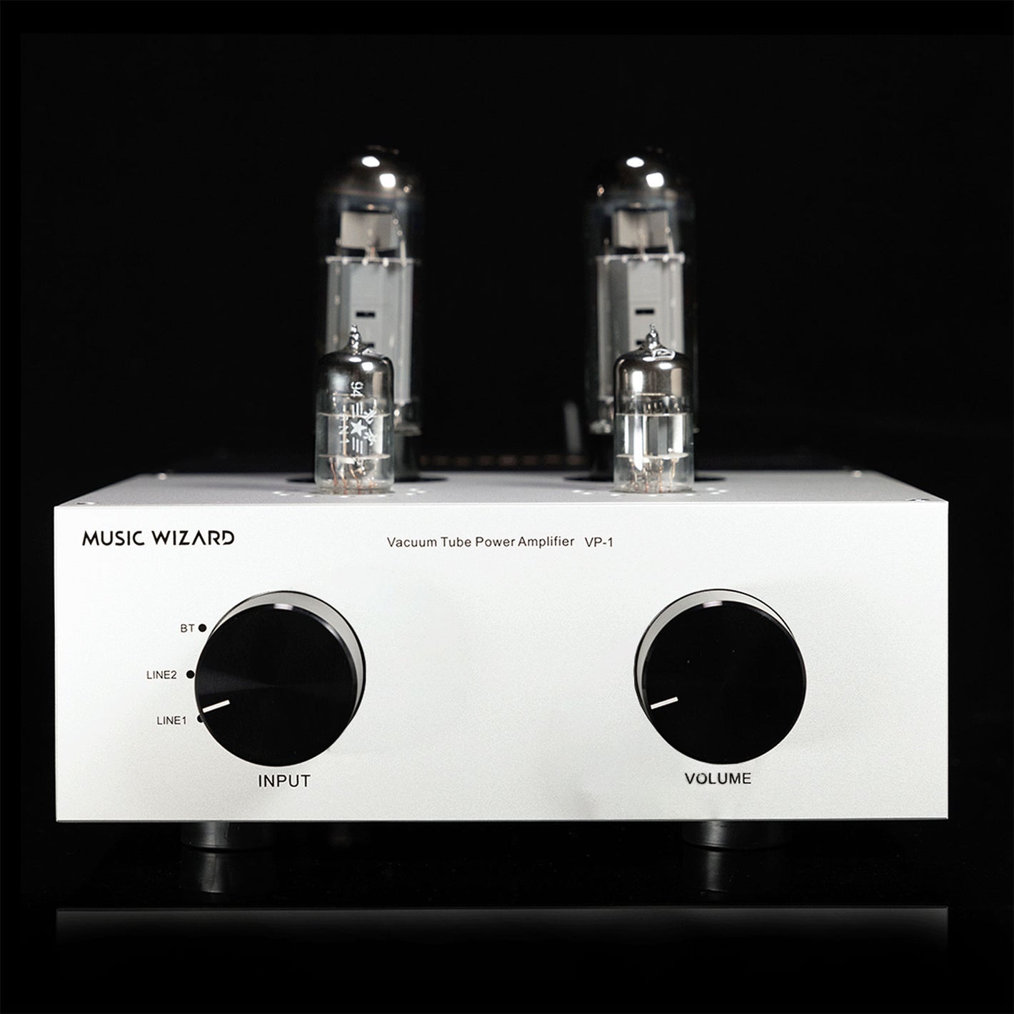 Music Wizard VP-1 8Wx2 EL34 Tube Amplifier Bluetooth Integrated Amp for Home (Power Amp + Headphone Amp)