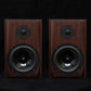 Music Wizard V8S 8-Inch Passive Bookshelf Speakers for HiFi Home and Desktop Theater + P50 Headphone Amp