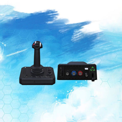 Original FOXTROT Aviation Stick Flight Joystick + Sierra TPM Module for Honeycomb Flight Simulation