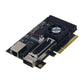 XCKU5P Development Board FPGA Core Board Onboard 128Mbit FLASH FMC QSFP28 100G Optic Port PCIE3.0