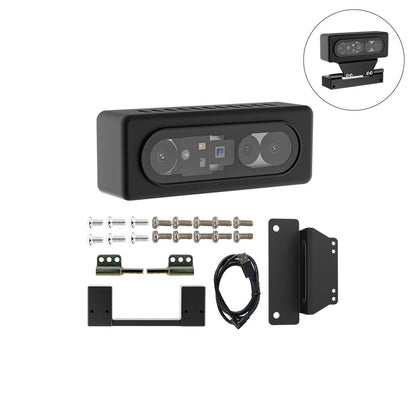 Gemini Max Binocular Structured Light 3D Depth Camera AI Robot Visual Recognition Camera + Bracket Support for ROS1&amp;ROS2
