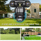 Trinocular Security Camera 2MP+2MP+2MP 3-Lens + 3-Screen HD Monitoring Real-time Viewing Night Vision Camera (WiFi Version)
