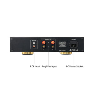 LM386 68Wx2 High Power Tone Power Amplifier HiFi Audio Amplifier Support Treble and Bass Adjustment 220V