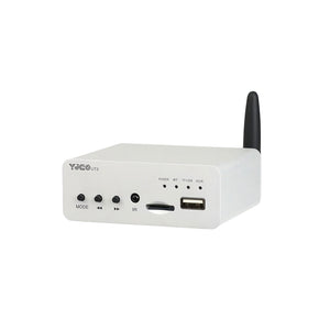 White UT2 HiFi Audio Bluetooth5.4 Receiver ES9023 Decoding USB Flash Drive TF Card Lossless Player