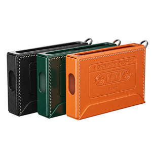 Orange NEST-ECHO Protective Case Magnetic Design PU Leather Case for FiiO ECHO Portable Music Player