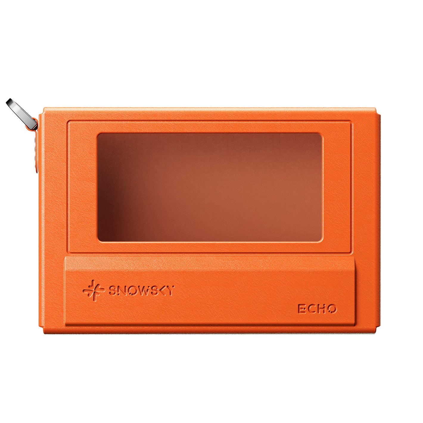 Orange NEST-ECHO Protective Case Magnetic Design PU Leather Case for FiiO ECHO Portable Music Player