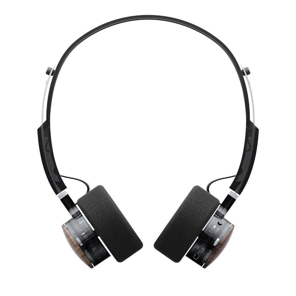 Transparent Black FiiO EH11 Retro Over-Ear Bluetooth6.0 Headphone Lightweight 30H Long Duration Hi-Res Game Headset