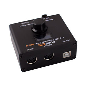 DOREMiDi MTC-20 LTC-MIDI Timecode Sync Timecode Generator SMPTE LTC to MTC Sync Interface