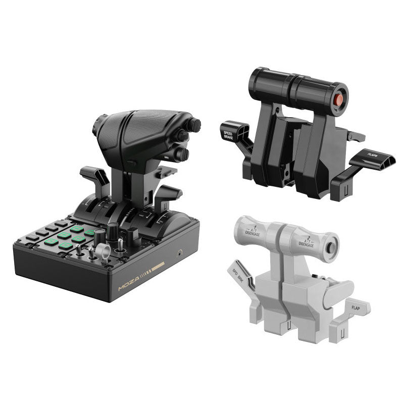 MOZA RACING MTQ Throttle Quadrant Throttle Panel Flight Simulator Parts + TQA + TQB Throttle Module