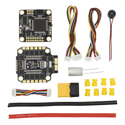 HFDY-STF43562 Flight Stack Kit AT32F435VMT7 Flight Controller + ESC63A Electronic Speed Controller for FPV Drones