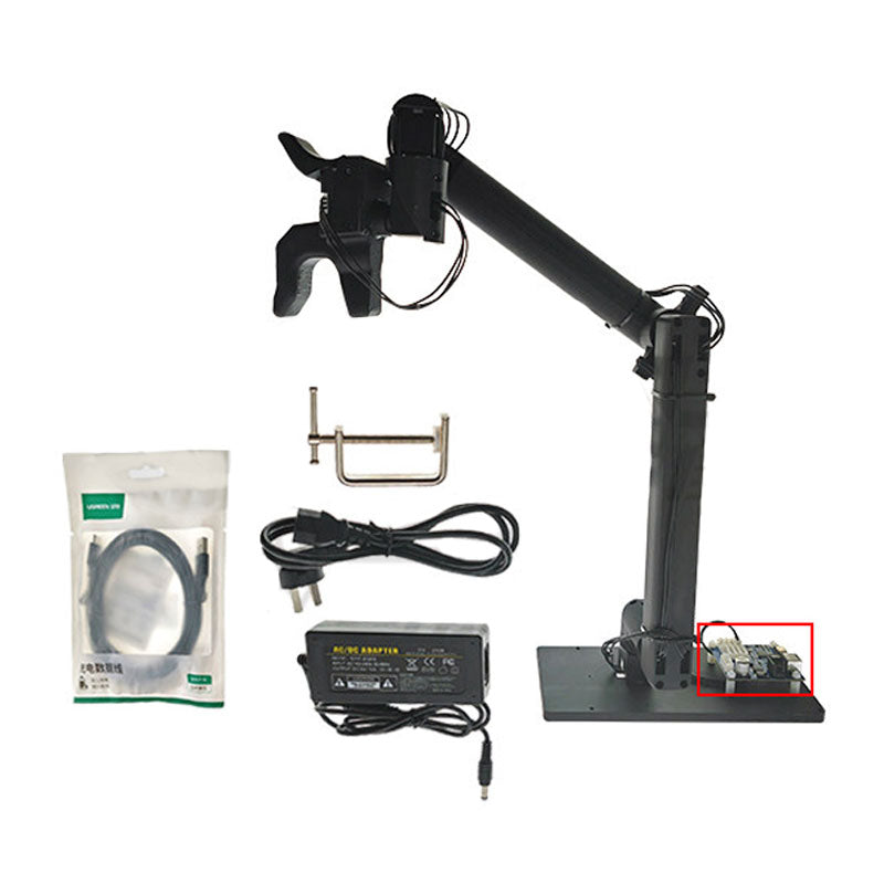 ZNJ 6DOF GELLO Robotic Arm Low-Cost Teleoperation Device for UR5 with Joint Mapping and Simulation