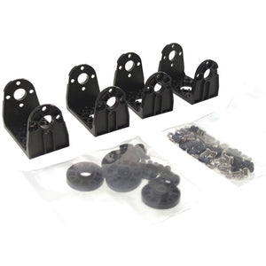 ZNJ FPX330-H101 4PCS Set Frame Set and Servo Horn Specially Designed for DYNAMIXEL X330 Servos