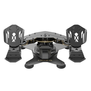 MOZA MRP Rudder Pedals with Adjustable Pedal Angle and Hall Sensor for Precise Flight Simulation