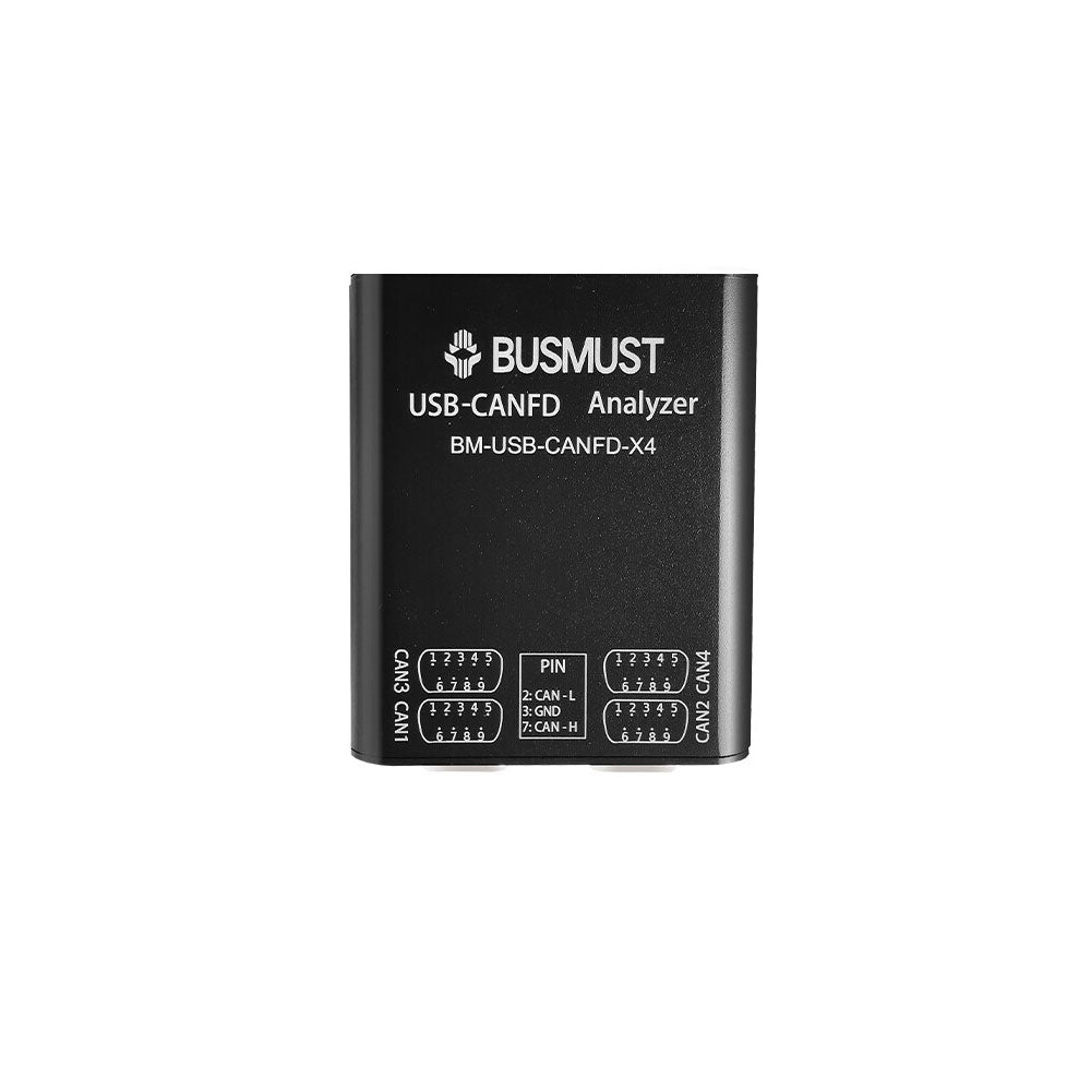 BM-USB-CANFD-X4 4-Channel Isolated 480Mbps High Speed USB-CANFD Analyzer Support CAN Classic2.0B CANFD Protocols