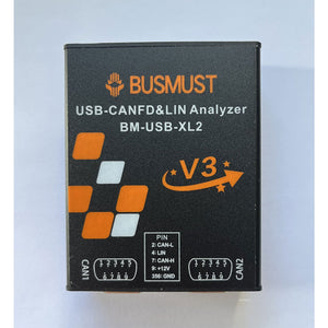 XL2 2-Channel Isolated USB-CANFD&amp;LIN Analyzer Support CAN Classic2.0B &amp; CANFD &amp; LIN Protocols for Busmaster