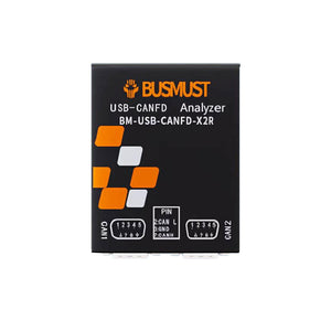 CANFD-X2R Dual Channel USB CAN/CANFD Analyzer Recorder Support Offline Working Mode with 32GB TF Card