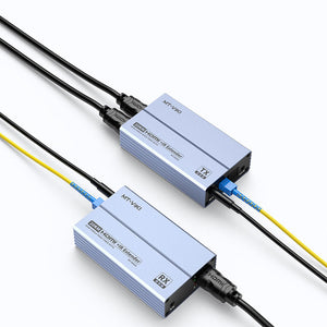 MT-ViKI HDMI-Compatible IR Fiber Extender 1080P Single Mode SC Transceiver 20KM (MT-ED020 TX + RX)