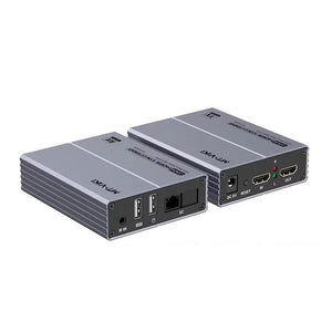 MT-ViKI 20KM HDMI-Compatible Fiber KVM Extender USB SC Fiber Optic Signal Amplifier MT-EHK020 TX+ RX