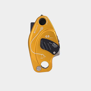 Golmud G9 Manual Descender Device Rock Climbing Lift Retarder 250KG Load Capacity for 10.5MM Ropes