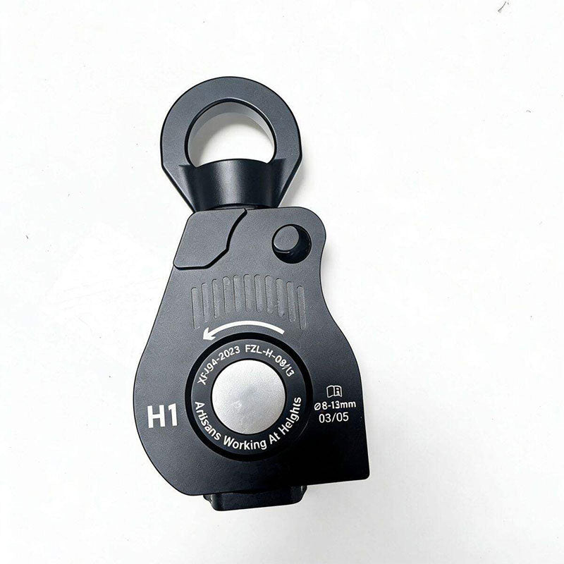 H1 Universal Pulley 25KN Electric Assisted Rope Collector Multifunctional Pulley for Height Operation/Rock Climbing