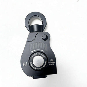 H1 Universal Pulley 25KN Electric Assisted Rope Collector Multifunctional Pulley for Height Operation/Rock Climbing