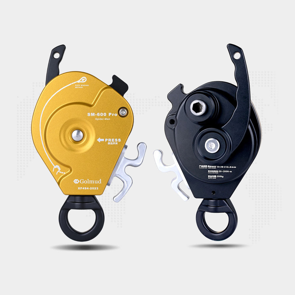 Golmud GM9292 Electric Lift Descender 200KG Load High-altitude Operation Lift Retarder for 9-10.5MM Ropes