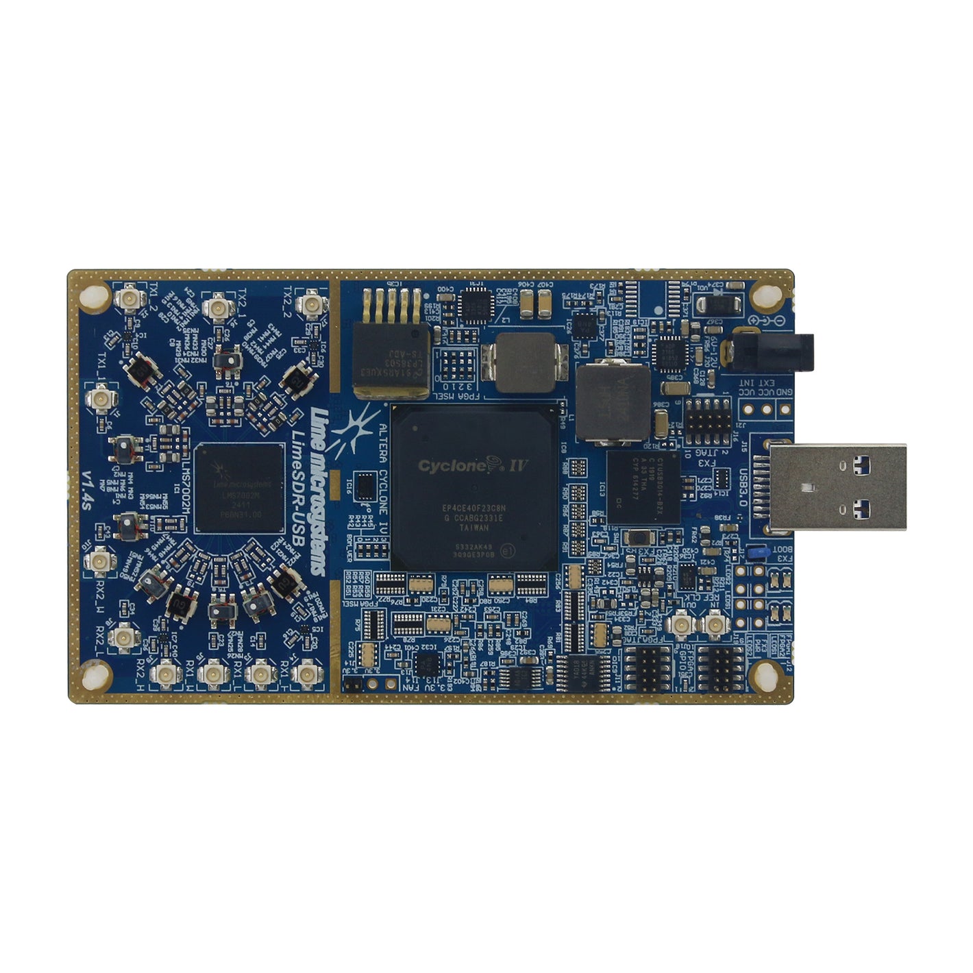 Original Lime-SDR 100KHz–3.8GHz Software Defined Radio SDR Development Board SDR RF Module