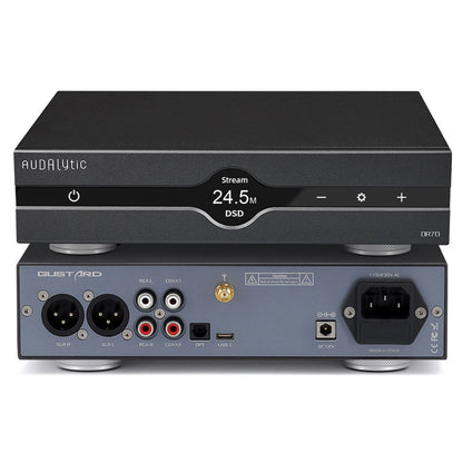 Audalytic Black DAC-DR70 Streaming Decoder DSD512 PCM768kHz Bluetooth Discrete R2R Streaming DAC