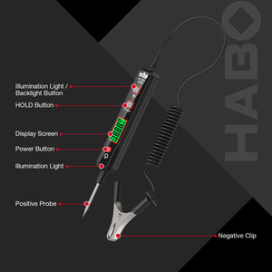 HABOTEST HT86B 300V Smart Pen Multimeter AC/DC Voltage Tester &amp; NCV Detector Electrician Tool